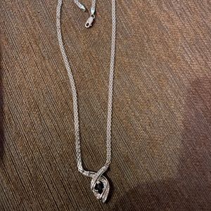 Beautiful gold and diamond necklace